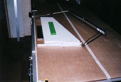 Here is a side view of the cutter, ready to go.