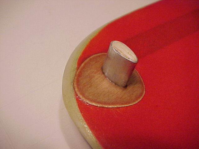 A real close-up view of the peg!