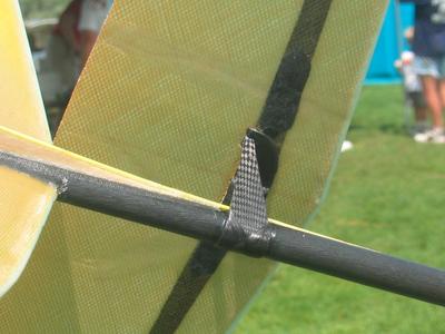 Horizontal stab V-mount