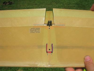 a view of the wing connector