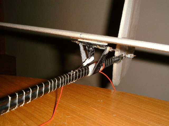 Picture of yet another home-brew Allegro-Lite v-tail mount, not quite per the design, but may be useful for ideas none the less