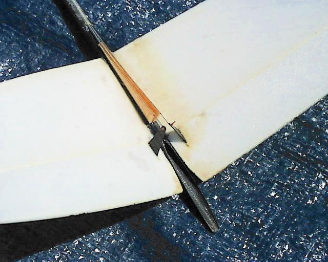 And here are two shots of the Apogee tail construction